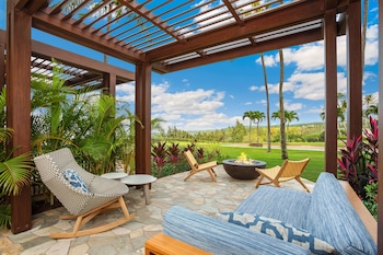 Fire Lanai, Deluxe Guest Room, 1 King, Ocean View