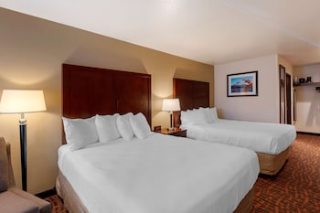 Standard Room, 2 Queen Beds, Non Smoking, Refrigerator & Microwave