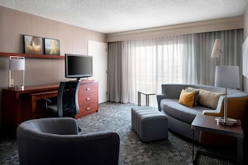 Suite, 1 King Bed with Sofa bed (Balcony Poolview)