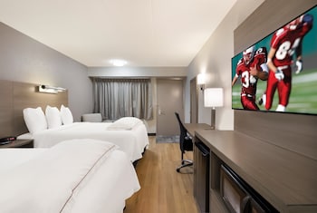 Premium Room, 2 Double Beds (Upgraded Bedding & Snack, Smoke Free)