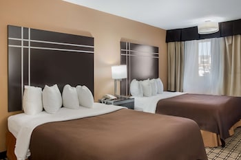 Standard Room, 2 Queen Beds, Non Smoking, Refrigerator & Microwave