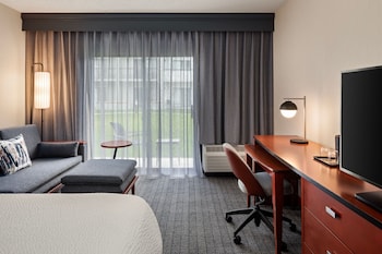 Room, 1 King Bed with Sofa bed (Hearing Accessible)