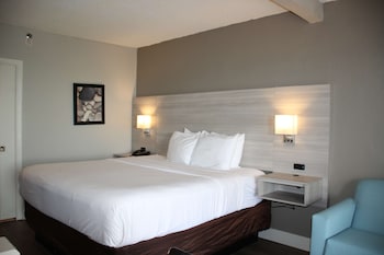 Standard Room, 1 King Bed, Refrigerator & Microwave, Pool View