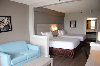 Standard Room, 2 Double Beds, Non Smoking, Balcony