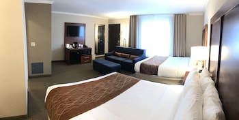 Standard Room, 2 Queen Beds, Accessible, Roll-In Shower, Courtyard View