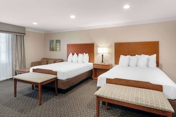 Suite, 2 Queen Beds, Non Smoking, Refrigerator & Microwave (Larger Room)