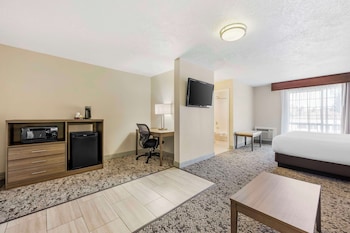 Standard Room, 1 King Bed, Non Smoking, Refrigerator & Microwave