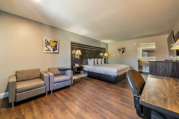 Standard Room, 1 King Bed, Non Smoking, Refrigerator & Microwave