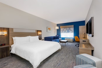 Suite, 1 King Bed, Roll-in Shower (Mobility Accessible)