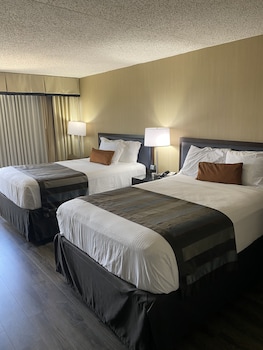 Room, 2 Double Beds, Refrigerator