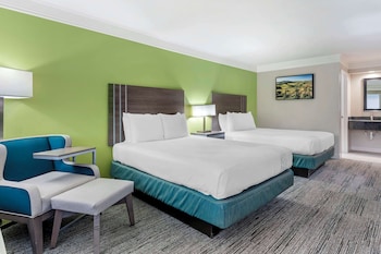 Standard Room, 2 Queen Beds, Non Smoking, Refrigerator & Microwave