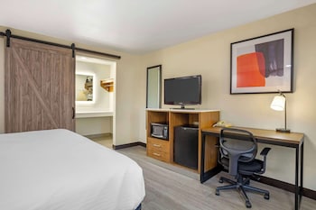 Standard Room, 1 King Bed, Non Smoking, Refrigerator & Microwave