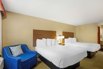 Standard Room, 2 Queen Beds, Non Smoking, Refrigerator & Microwave