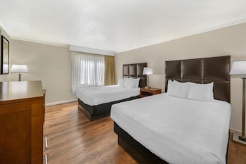Standard Room, 2 Queen Beds, Non Smoking, Refrigerator & Microwave