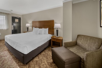 Standard Room, 1 King Bed, Non Smoking, Refrigerator & Microwave
