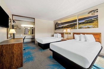 Suite, 2 Double Beds, Kitchenette