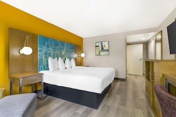 Standard Room, 1 King Bed, Accessible, Refrigerator & Microwave