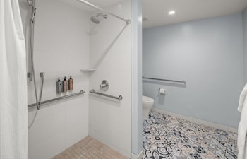 Room, 1 King Bed (Accessible Roll-in Shower)