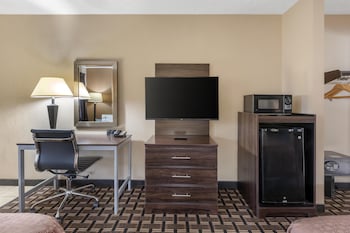 Standard Room, 2 Double Beds, Non Smoking, Refrigerator & Microwave