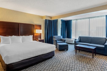 Suite, 1 King Bed, Accessible with Roll-in Shower, Non Smoking