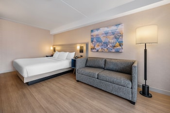 Deluxe Room, 1 King Bed with Sofa bed, Refrigerator & Microwave, Ground Floor