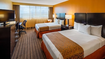 Standard Room, 2 Double Beds, Accessible, Refrigerator & Microwave