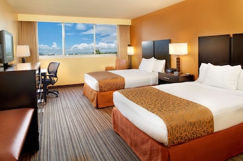 Standard Room, 2 Double Beds, Accessible, Refrigerator & Microwave