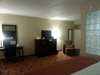 Standard Room, 1 King Bed, Non Smoking, Refrigerator & Microwave (Courthouse View;Larger Room)