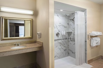 2 Queen Beds, Mobility Accessible Room, Roll-In Shower, Non-Smoking