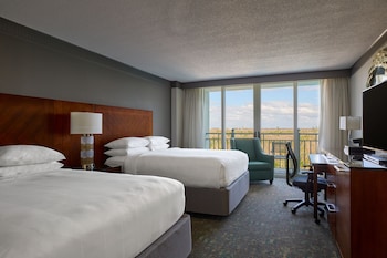 Room, 2 Queen Beds, Balcony, Tower (View)