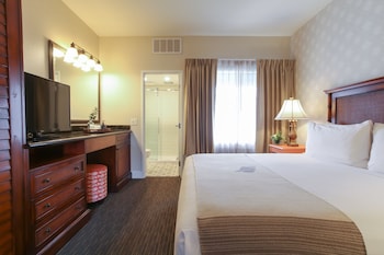 Top Floor Courtyard View King Suite Sleeper Sofa