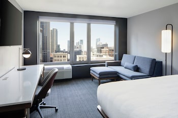Room, 1 King Bed with Sofa bed (Mobility Accessible, Roll-In Shower)