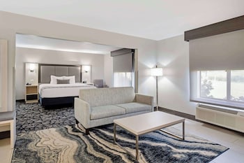 Suite, 1 King Bed, Non Smoking, Refrigerator & Microwave