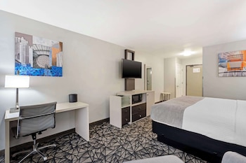 Standard Room, 1 King Bed, Non Smoking, Refrigerator & Microwave