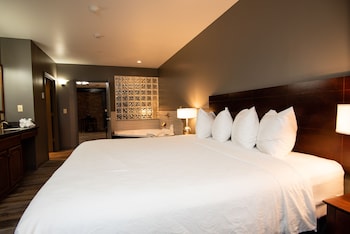 Suite, 1 King Bed, Accessible, Jetted Tub (Walk-in Shower;with Sofabed)