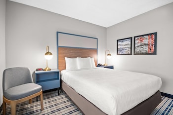 1 Queen Bed, Mobility Accessible Room, Bathtub w/ Grab Bars, Non-Smoking
