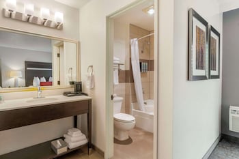 Suite, 1 King Bed, Refrigerator & Microwave, Corner (Pet Friendly;with Sofabed)