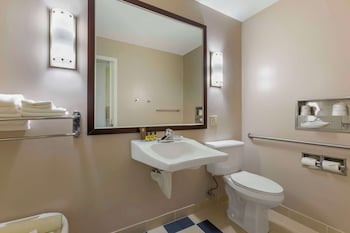 Standard Room, 1 Queen Bed, Accessible, Non Smoking (Walk-in Shower)
