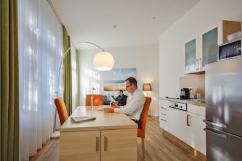 Deluxe Apartment, 1 Bedroom, Kitchen