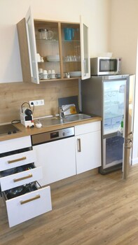 Deluxe Apartment, 1 Bedroom, Kitchen