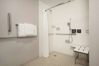 Room, 1 King Bed with Sofa bed (Mobility/Hearing Access, Roll-In Shwr)