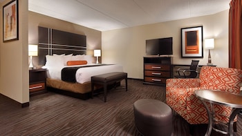 Business Suite, 1 King Bed, Non Smoking, Microwave