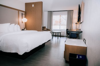 Suite, 1 King Bed with Sofa bed (Mobility Accessible, Roll-in Shower)