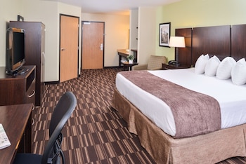Standard Room, 1 King Bed, Non Smoking, Refrigerator & Microwave (Larger Room)