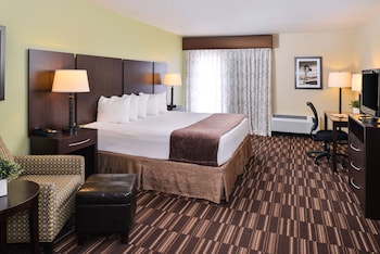 Standard Room, 1 King Bed, Non Smoking, Refrigerator & Microwave (Larger Room)