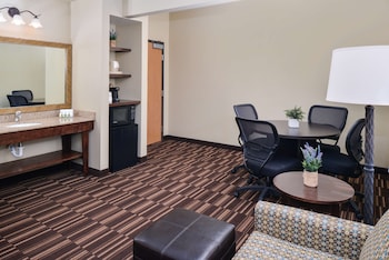 Standard Room, 1 King Bed, Non Smoking, Refrigerator & Microwave