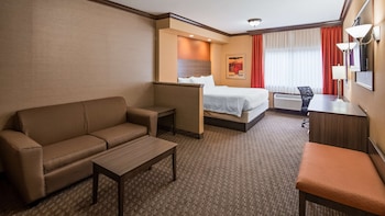 Suite, 1 King Bed, Non Smoking, Refrigerator & Microwave (Living Room;with Sofabed)