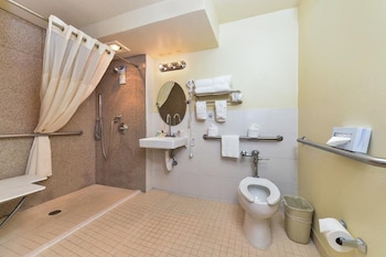 Standard Room, 2 Double Beds, Accessible with Roll-In Shower, Non Smoking