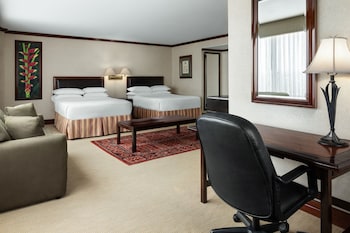 Junior Suite, 2 Double Beds, City View