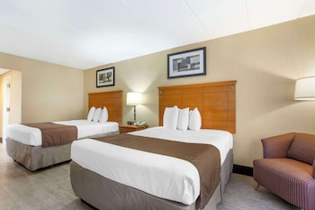 Standard Room, 2 Queen Beds, Non Smoking, Refrigerator & Microwave